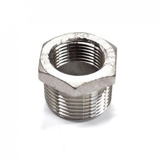 7RB100-34, 1" MPT X 3/4" FPT REDUCER BUSHING STAINLESS STEEL