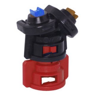 TADF04, SIZE 04 110° TURBODROP DUALFAN SPRAY TIP NOZZLE RED