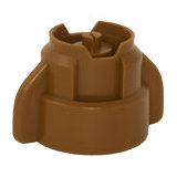 TCP11005, SIZE 05 110° SPRAYMAX EXTENDED RANGE TIPCAP BROWN