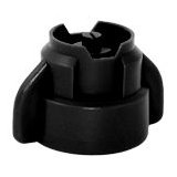 TCP11020, SIZE 20 110° SPRAYMAX EXTENDED RANGE TIPCAP BLACK (FORMERLY LIGHT BLUE)