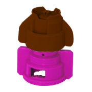 TDXL110025, SIZE 025 110° TURBODROP XL SPRAY TIP NOZZLE VIOLET