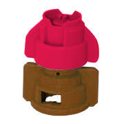 TDXL11005-D, SIZE 05 110° TURBODROP XL D VERSION SPRAY TIP NOZZLE BROWN