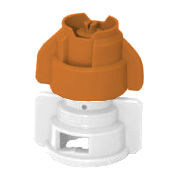 TDXL11008, SIZE 08 110° TURBODROP XL SPRAY TIP NOZZLE WHITE