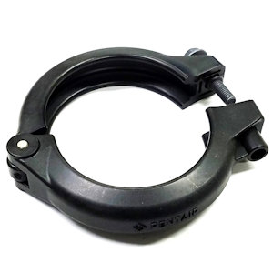 UFC0100, POLY HINGED FLANGE CLAMP FOR 100 SERIES FLANGE FITTINGS
