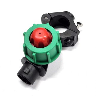 AG8234021, SINGLE OUTLET NOZZLE BODY FOR 1/2" PIPE WITH 1/4" STEM