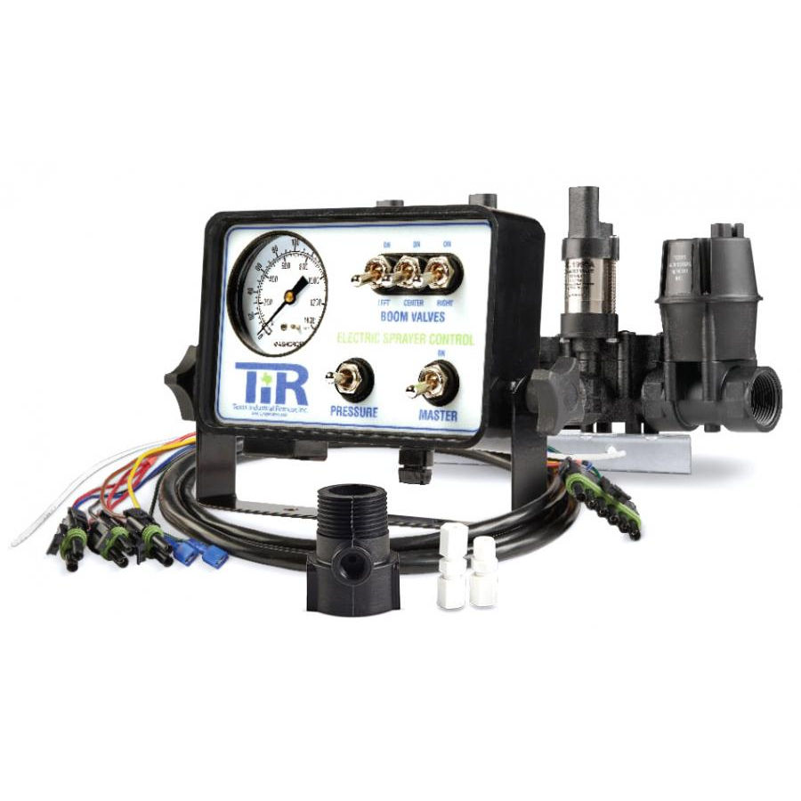 CON.2040.WP.3, RC1B 3-SECTION CONTROLLER WITH 3 1999A SOLENOID VALVES & 1" REGULATOR (WEATHERPACK CONNECTIONS)