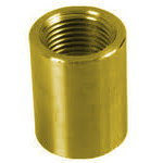 FC18B, 1/8" FPT X 1/8" FPT COUPLING BRASS