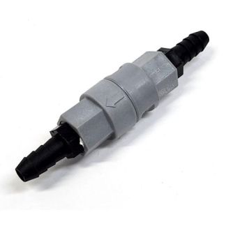 CV-1101-B38, 3/8" HOSE BARB SERVICEABLE CHECK VALVE 1 PSI FKM SEALS