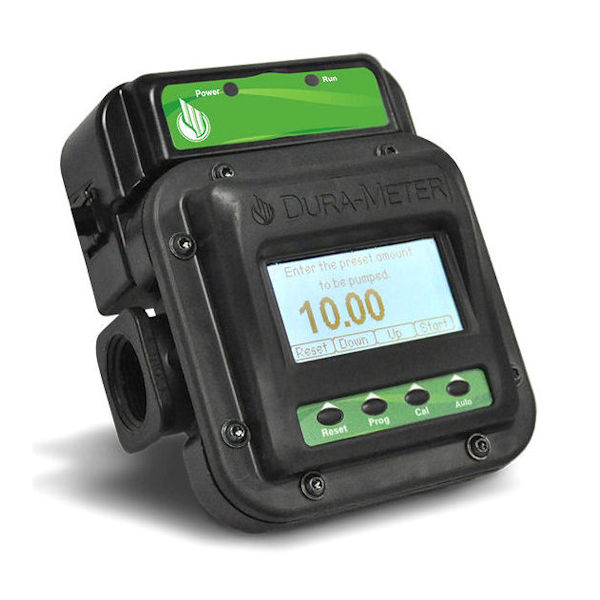 DPAB-12VNS, 1" NPT AUTO-BATCH CHEMICAL METER, 2-20 GPM, VITON, FOR 12V SYSTEMS