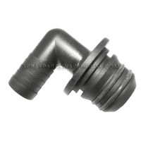 QHN-075L, 3/4" HOSE BARB ELBOW QUICK CONNECT