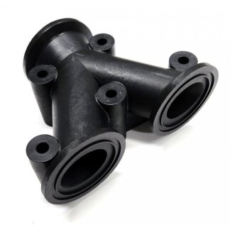 QX-120, Y MANIFOLD BODY, M220 INLET X 2 M200 OUTLETS