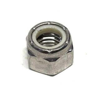 L-1047, 7/16-14 LOCK NUT STAINLESS STEEL