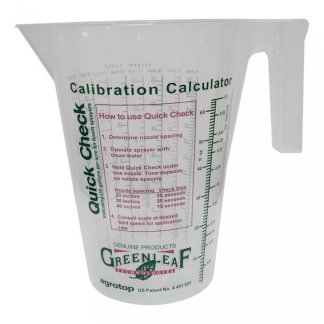 QC02, 1/2 GALLON SPRAYER CALIBRATION CONTAINER