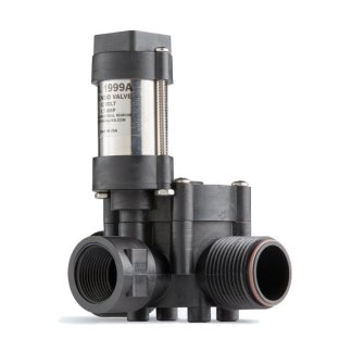 SV.1999A.1V, 1999A 2-WAY MANIFOLD STYLE VALVE, 1" NPT INLET & BYPASS, 3/4" NPT (F) OUTLET, 175 MAX PSI, SPADE CONNECTIONS