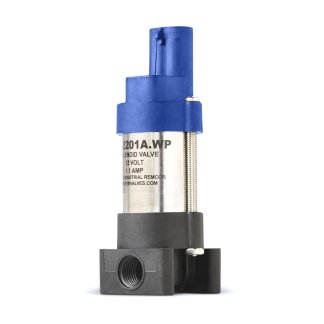 SV.2201A.WP.C, 2201A 2-WAY SOLENOID VALVE WITH E-CHIP, 1/4" NPT IN/OUT, 125 MAX PSI, WEATHERPACK CONNECTION