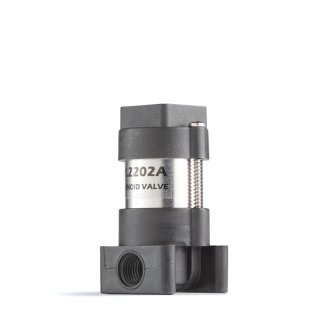SV.2202A, 2202A 2-WAY SOLENOID VALVE, 1/4" NPT IN/OUT, 80 MAX PSI, SPADE CONNECTION