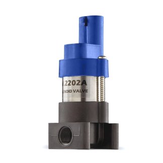 SV.2202A.WP.C, 2202A 2-WAY SOLENOID VALVE WITH E-CHIP, 1/4" NPT IN/OUT, 80 MAX PSI, WEATHERPACK CONNECTION