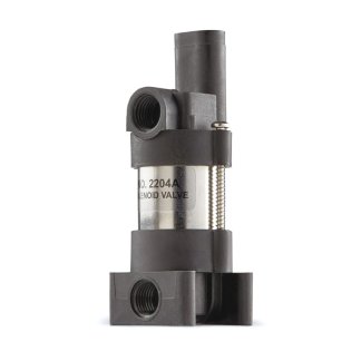 SV.2204A.WP, 2204A 3-WAY SOLENOID VALVE, 1/4" NPT IN/OUT, 55 MAX PSI, WEATHERPACK CONNECTION