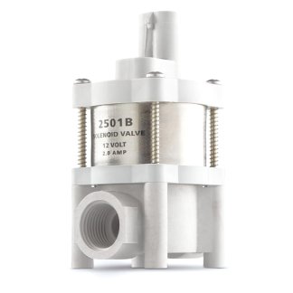 SV.2501B.WP, 2501B 2-WAY SOLENOID VALVE, 1/2" NPT IN/OUT, 150 MAX PSI, WEATHERPACK CONNECTION