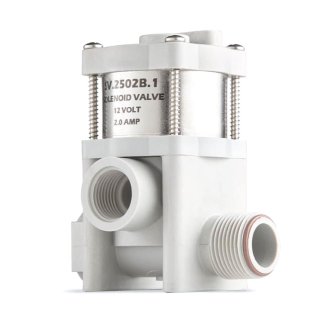 SV.2502B.1, 2502B 2-WAY MANIFOLD STYLE VALVE, 3/4" NPT INLET & BYPASS, 1/2" NPT (F) OUTLET, 175 MAX PSI, SPADE CONNECTIONS