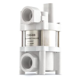 SV.2504B.WP, 2504B 3-WAY SOLENOID VALVE, 1/2" NPT IN/OUT, 75 MAX PSI, WEATHERPACK CONNECTION